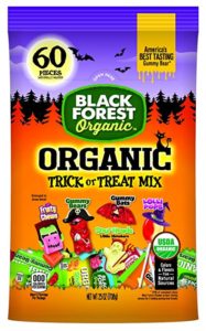 Healthy Halloween Candy Black Forest Organic Treat or Treat Mix