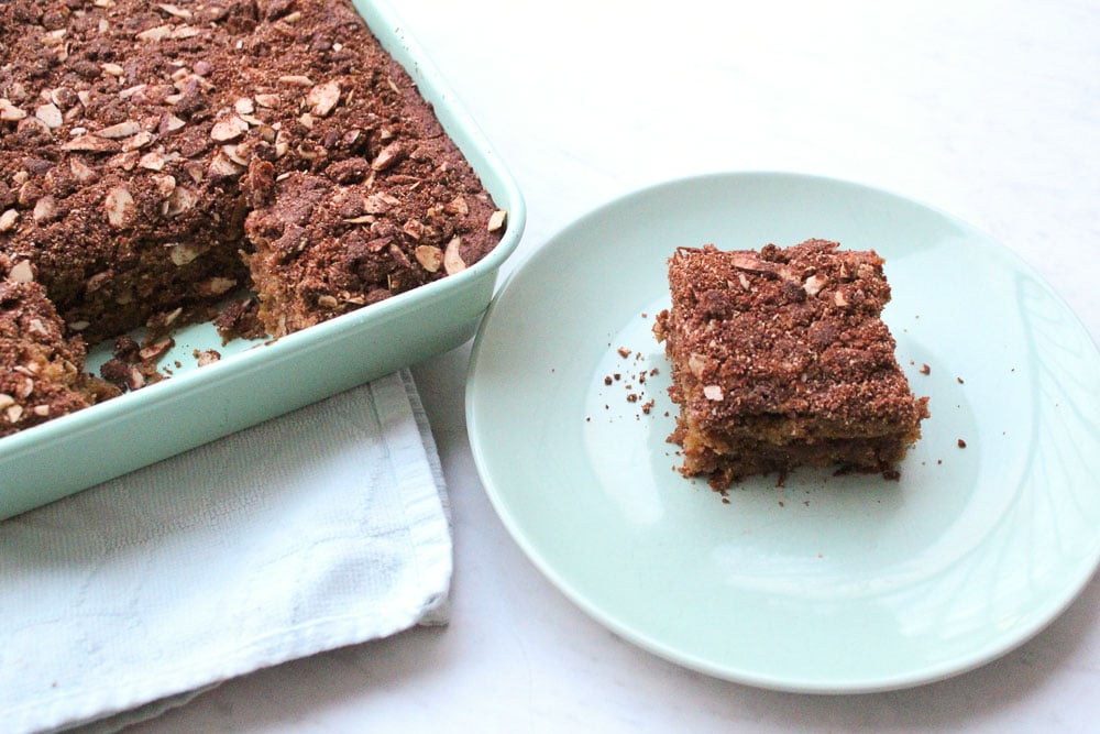 Paleo Sour Cream Coffee Cake Recipe