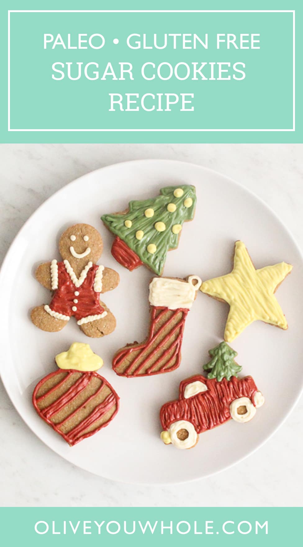 Paleo Sugar Cookies Recipe Pinterest