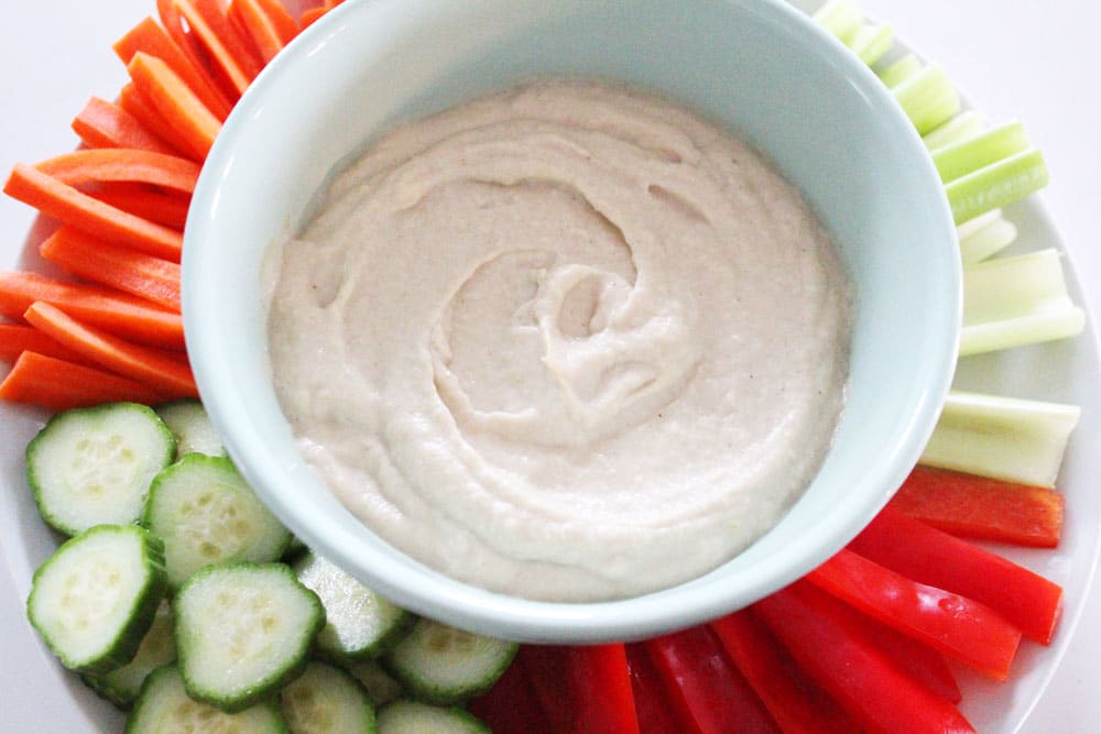 Cauliflower Hummus Recipe (Whole30, Paleo, + Keto)