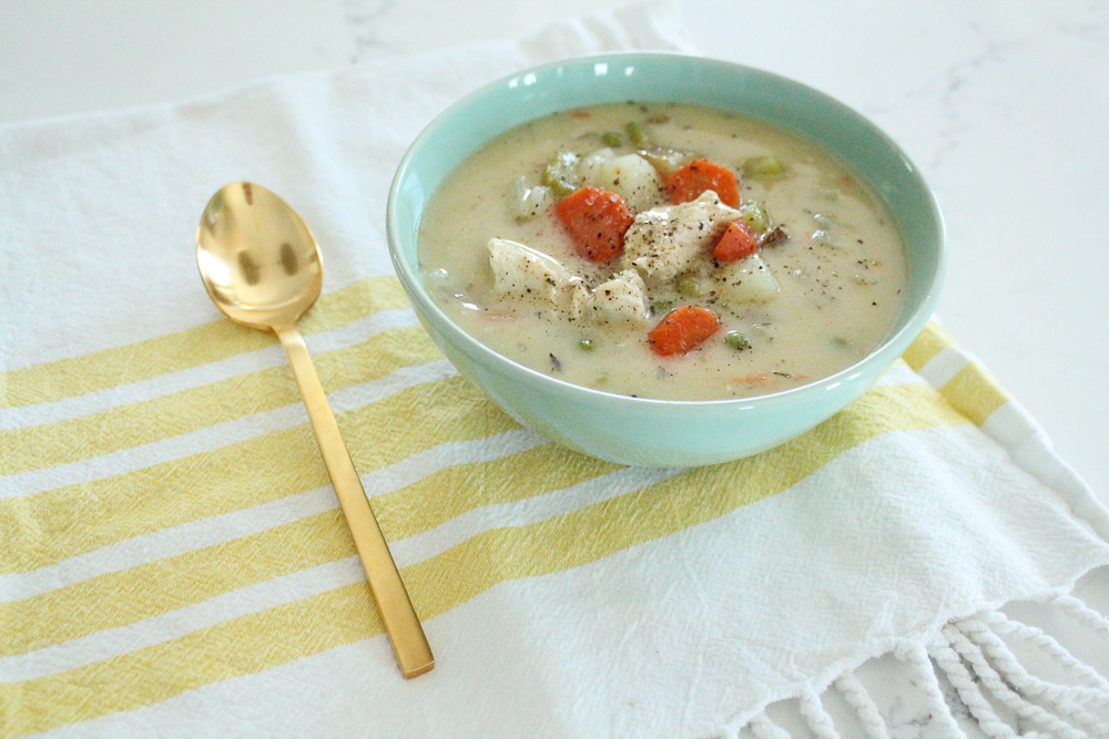 Chicken Pot Pie Soup Recipe (Whole30 + Paleo)