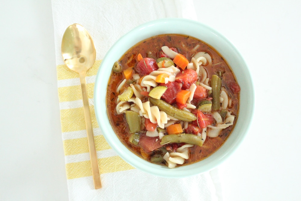 Gluten Free Minestrone Recipe