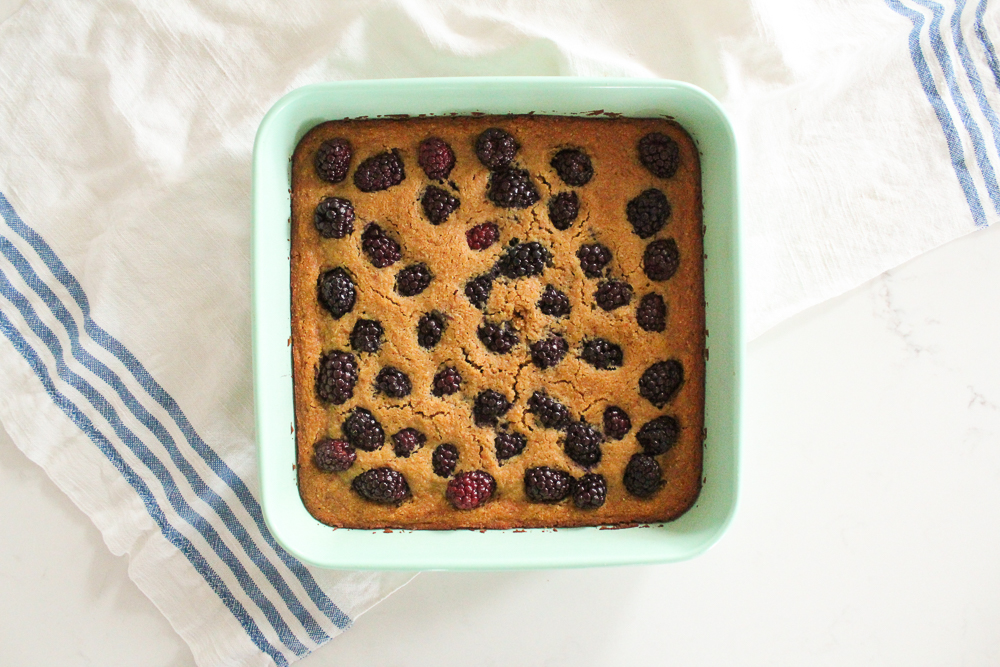 Paleo Blackberry Cobbler Recipe