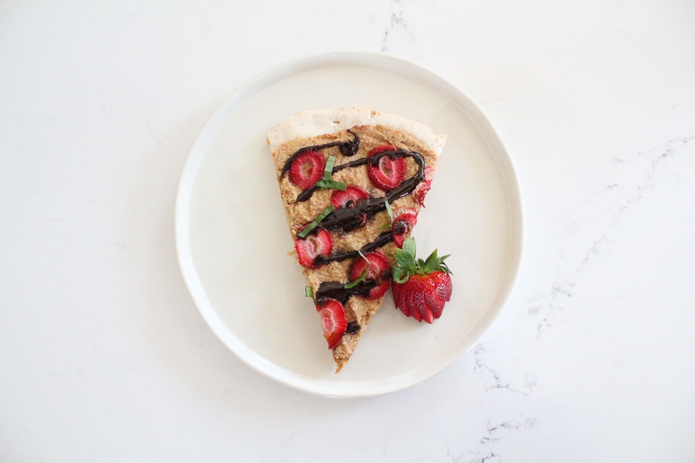 Paleo Strawberry Basil Balsamic Pizza Recipe-4