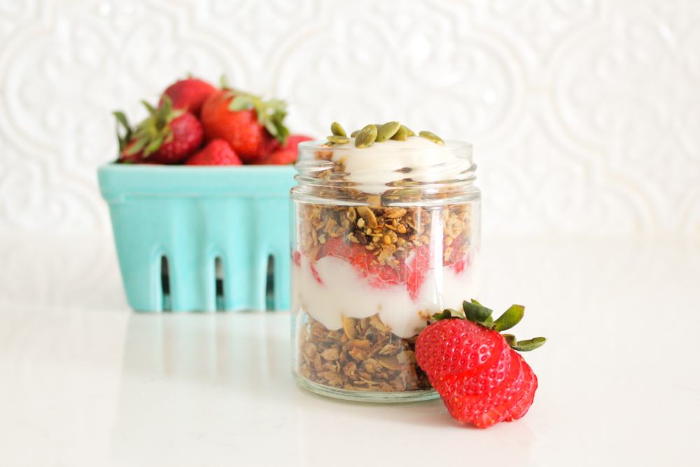 Vegan Protein Granola Parfaits