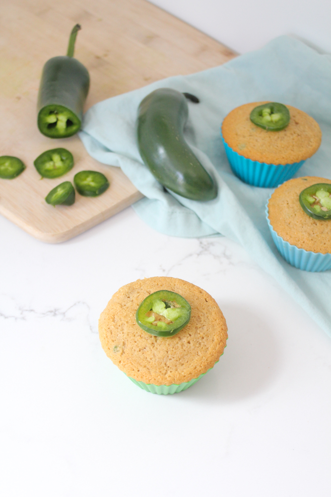 Gluten Free Jalapeño Cornbread Muffins Recipe