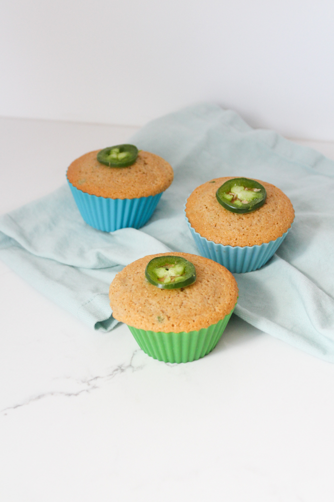 Gluten Free Jalapeño Cornbread Muffins Recipe