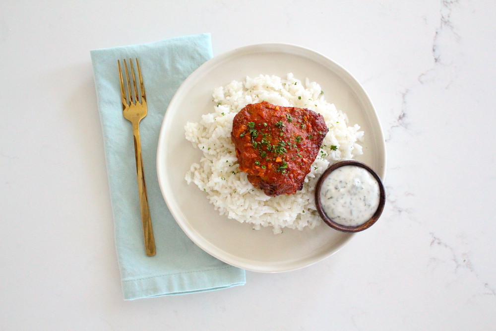 Tandoori Chicken with Rice Repice
