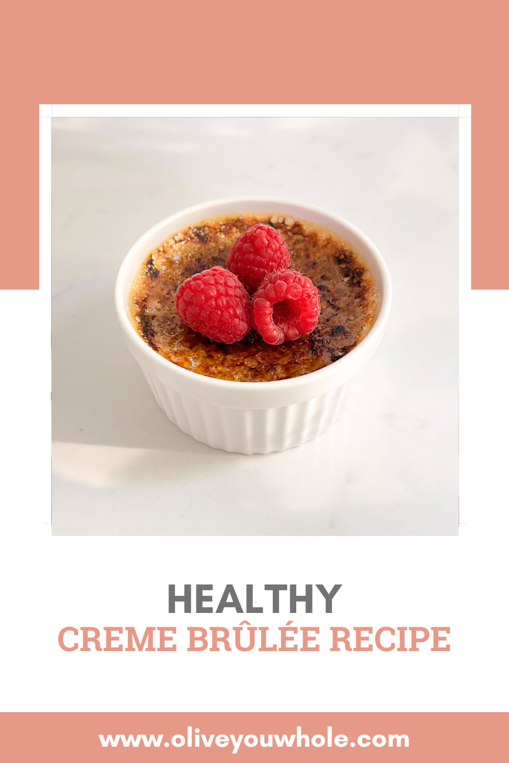 Healthy Creme Brûlée Recipe Pinterest
