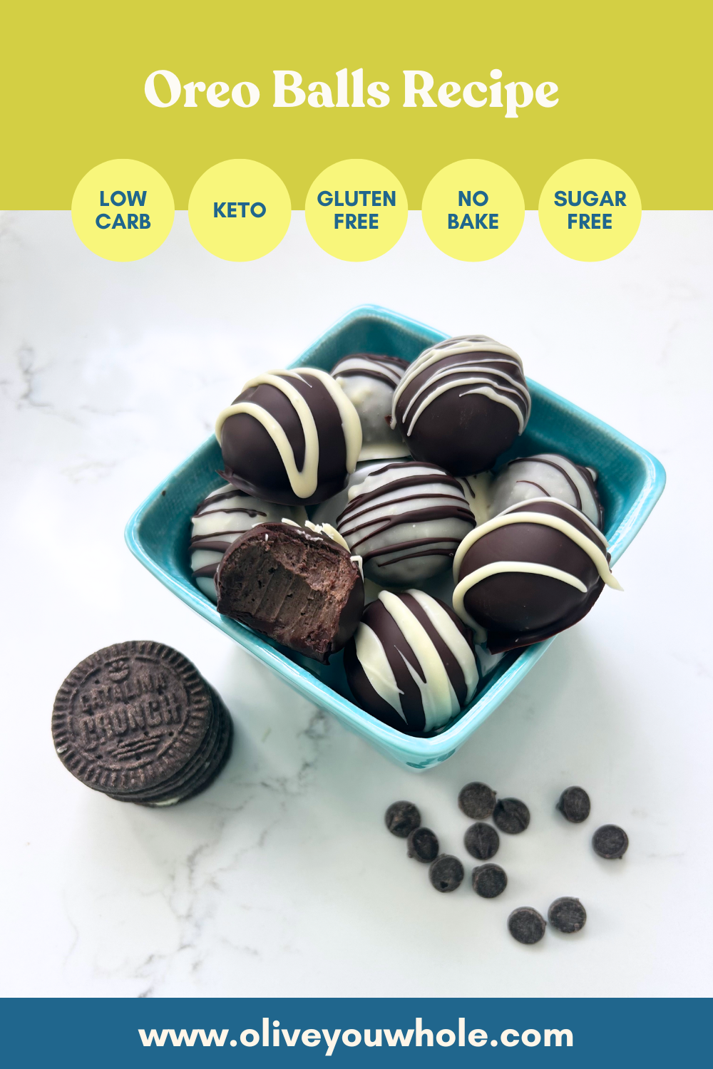 No Bake Oreo Balls Recipe Truffles Keto